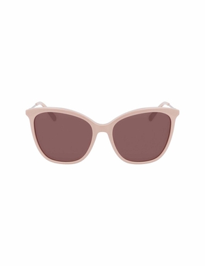 Taille moyenne Anne Klein Square Sunglasses   | UYN-9521844